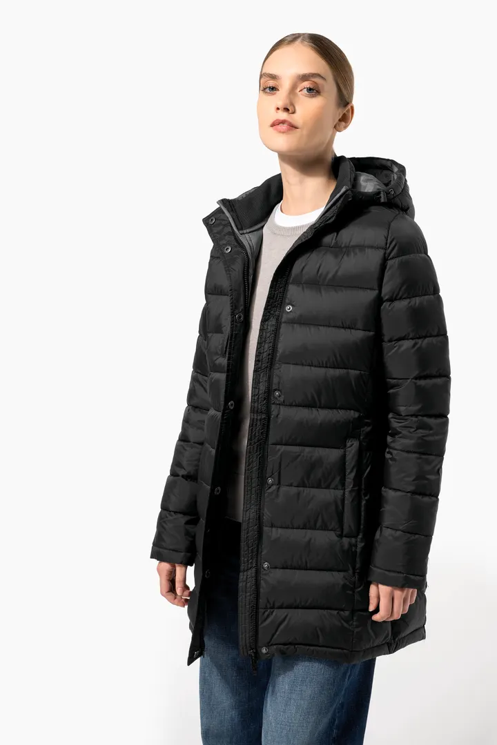 Parka doudoune légère à capuche femme 3