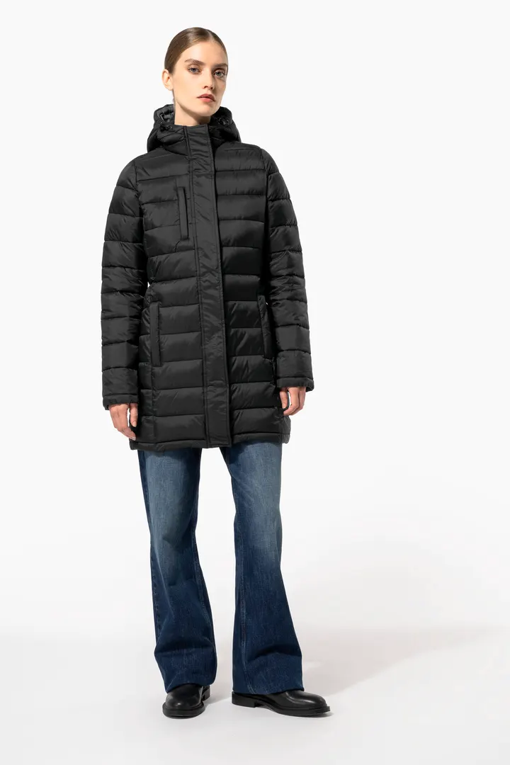 Parka doudoune légère à capuche femme 4