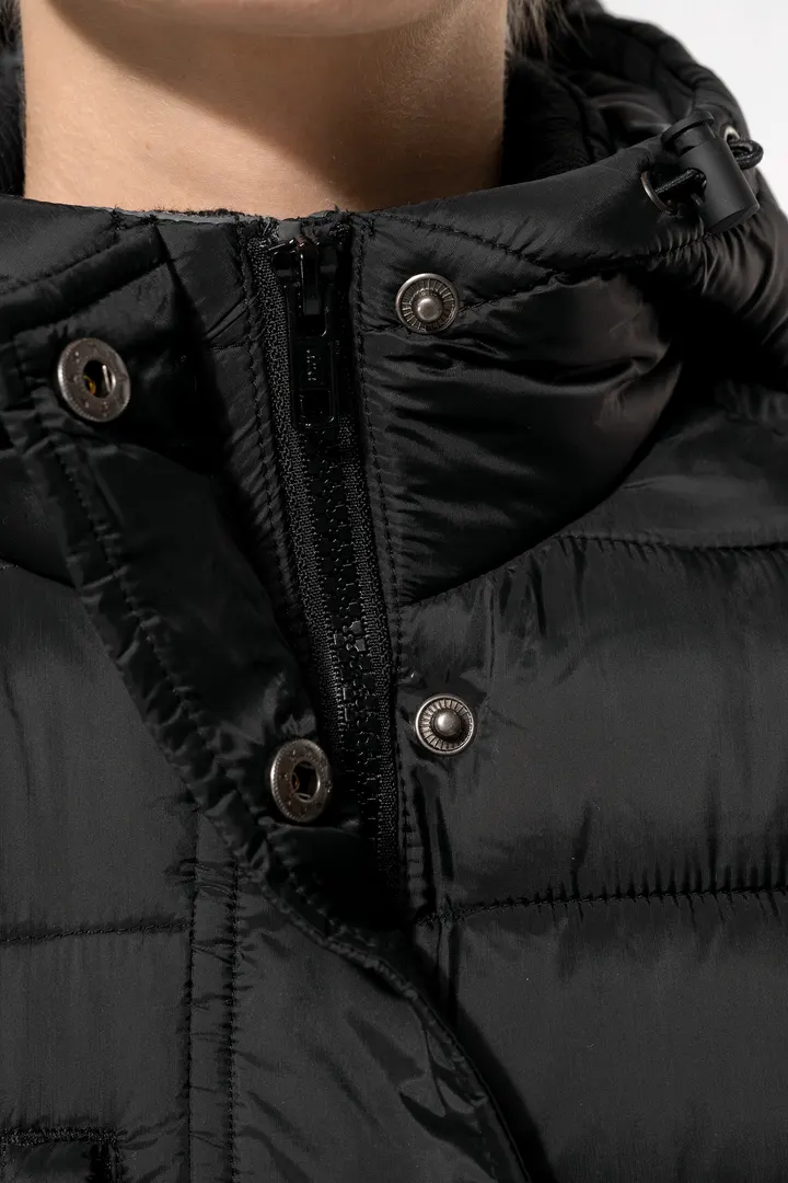 Parka doudoune légère à capuche femme 9