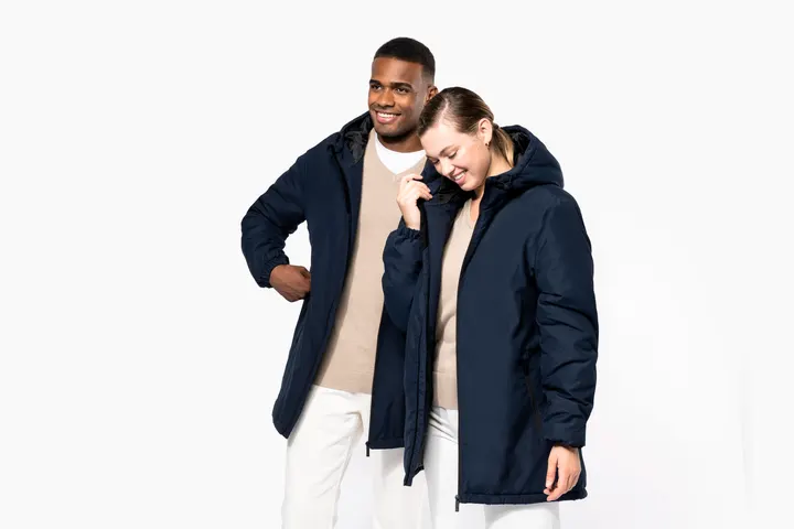 Recycelter Unisex-Kapuzenparka 25