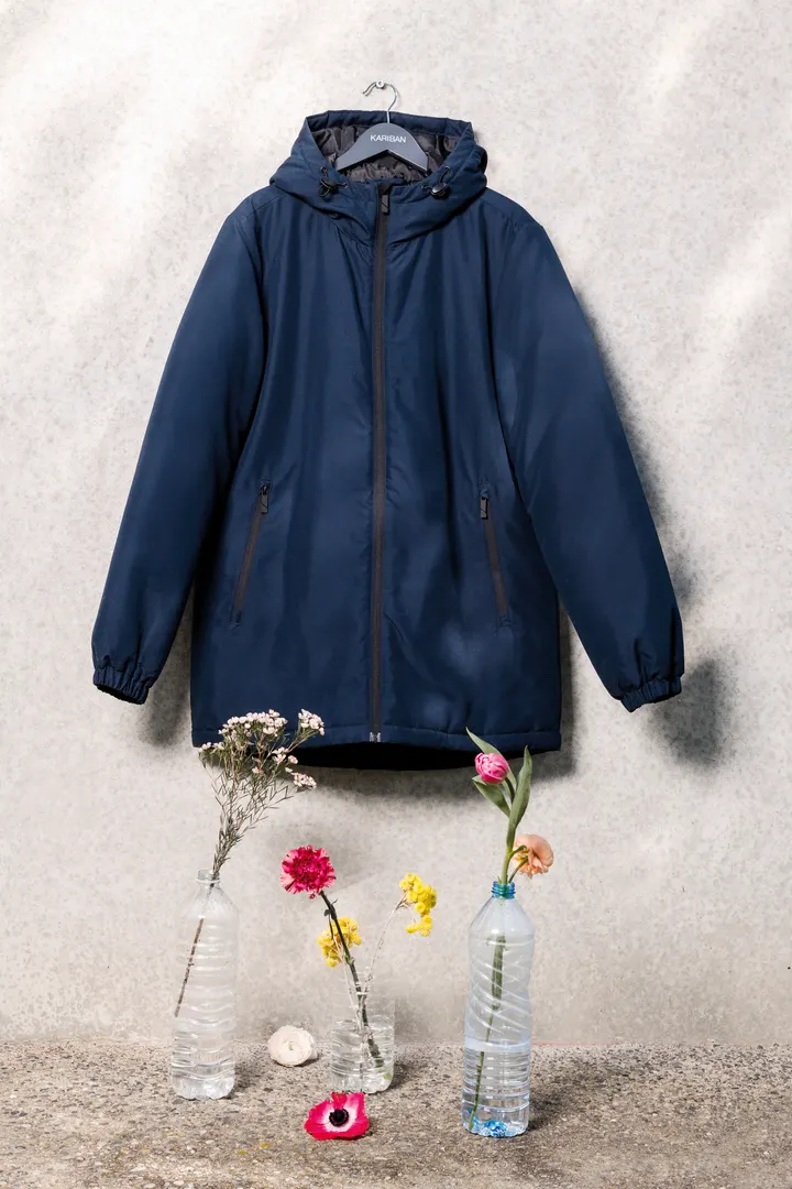 Recycelter Unisex-Kapuzenparka 27