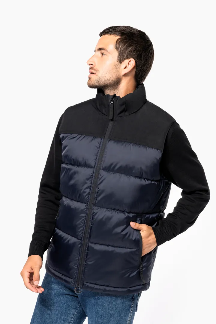 Gesteppter Unisex-Bodywarmer in zwei Farbtönen 4