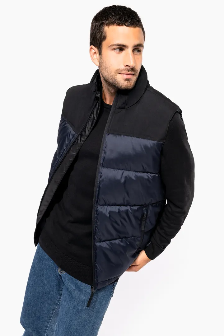 Gesteppter Unisex-Bodywarmer in zwei Farbtönen 8