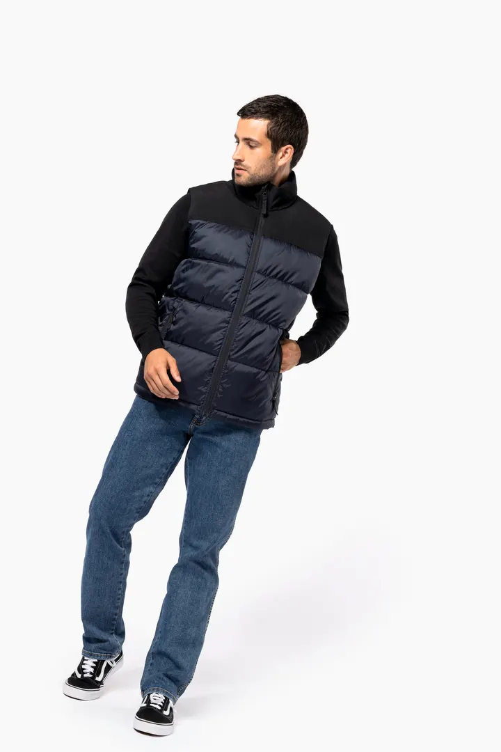 Gesteppter Unisex-Bodywarmer in zwei Farbtönen 10