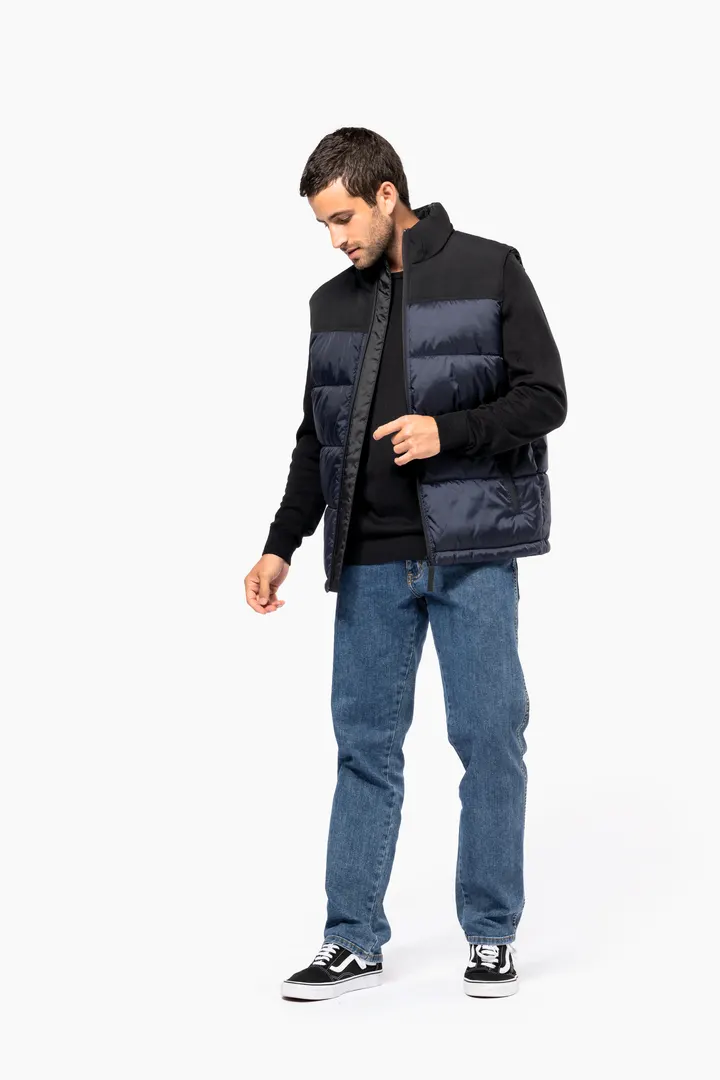 Gesteppter Unisex-Bodywarmer in zwei Farbtönen 12