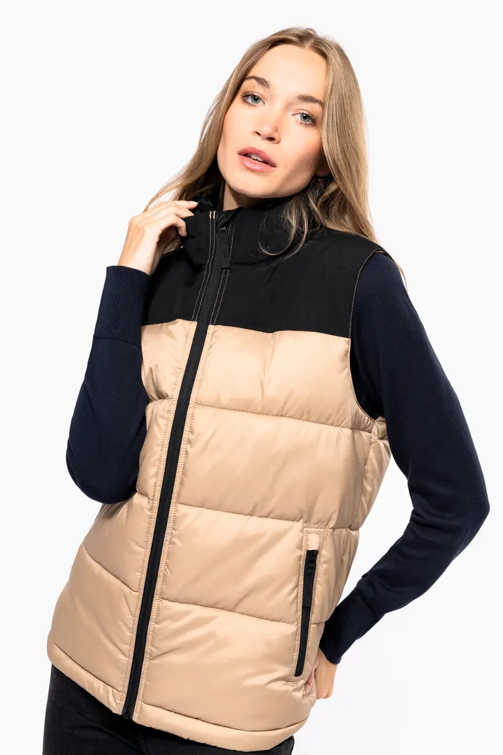 Gesteppter Unisex-Bodywarmer in zwei Farbtönen 14