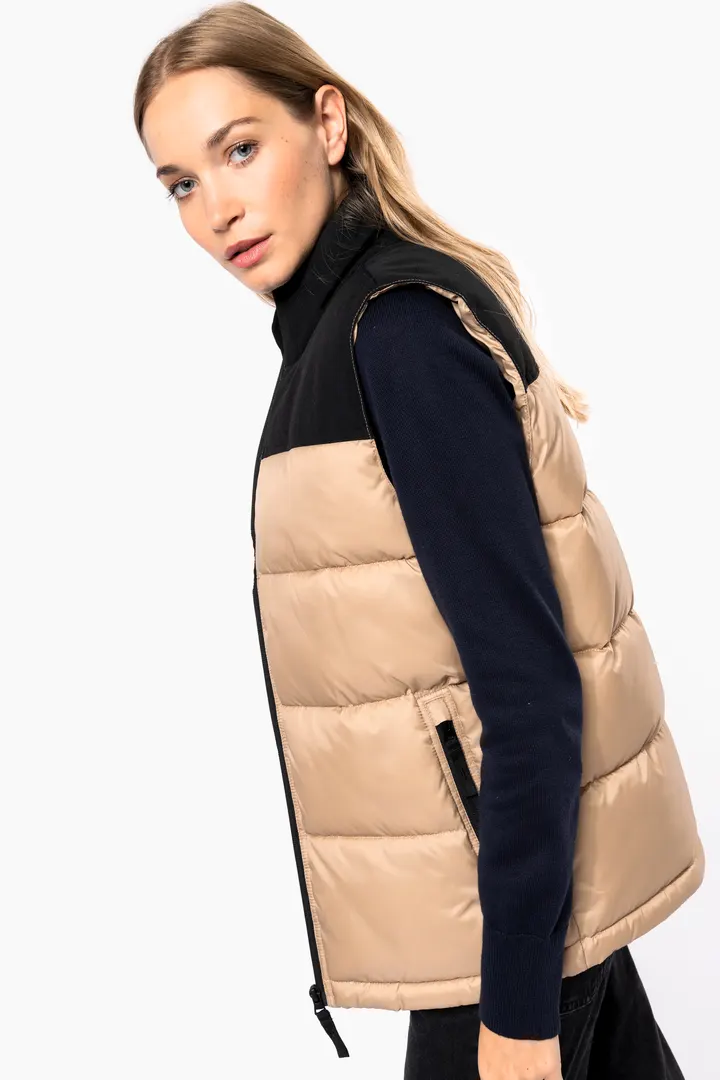 Gesteppter Unisex-Bodywarmer in zwei Farbtönen 18