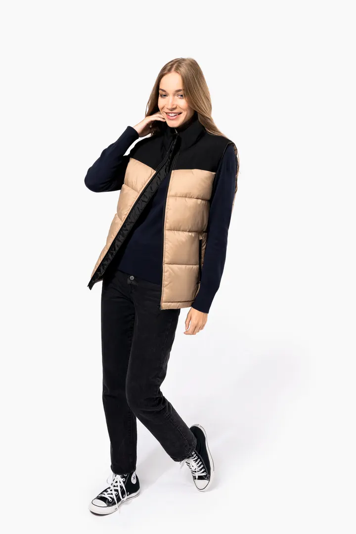 Gesteppter Unisex-Bodywarmer in zwei Farbtönen 30