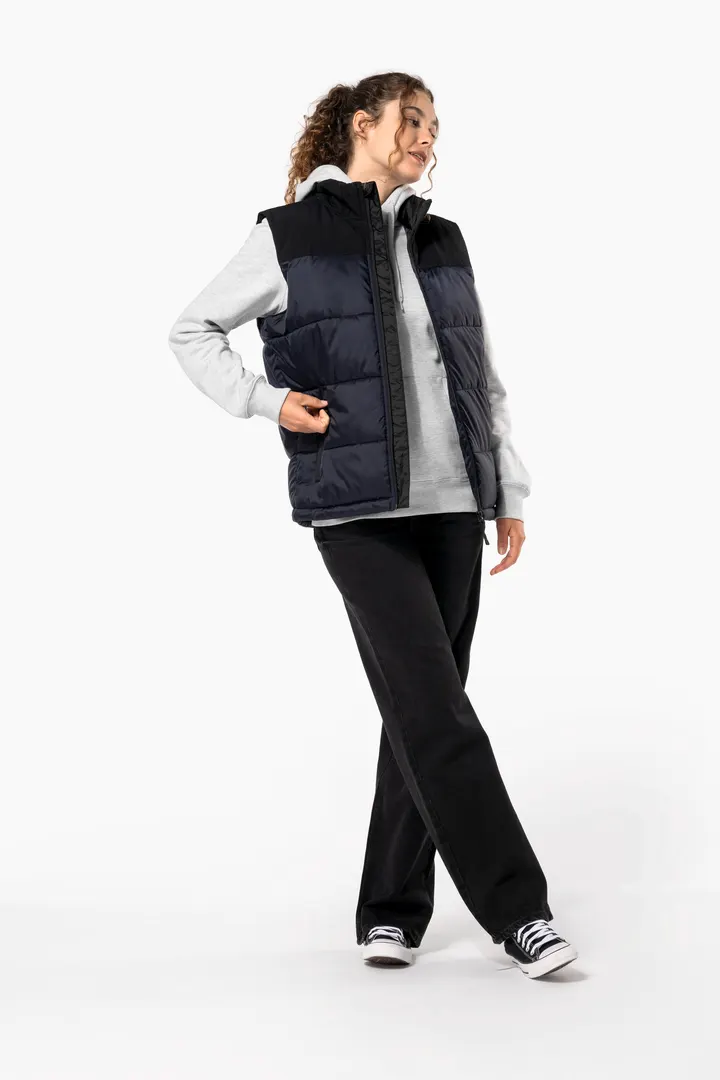Gesteppter Unisex-Bodywarmer in zwei Farbtönen 21