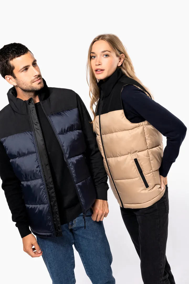 Gesteppter Unisex-Bodywarmer in zwei Farbtönen 32