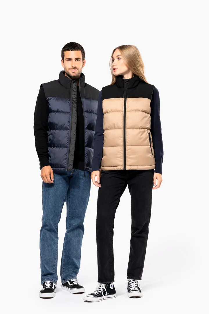 Gesteppter Unisex-Bodywarmer in zwei Farbtönen 33