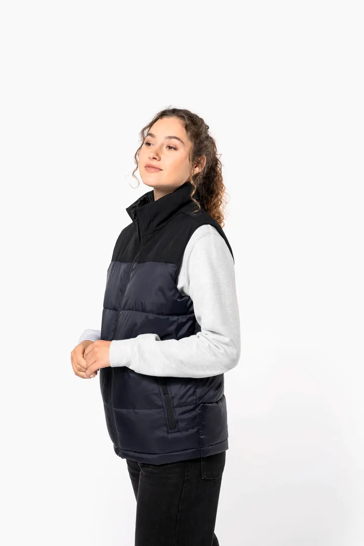 Gesteppter Unisex-Bodywarmer in zwei Farbtönen 24