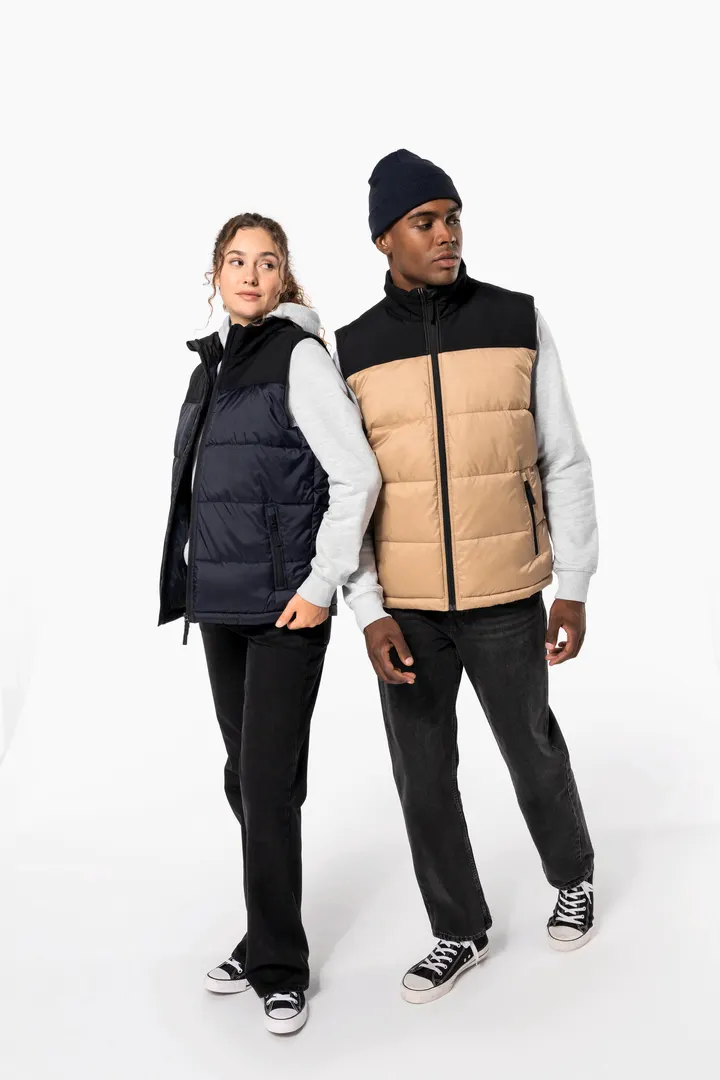Gesteppter Unisex-Bodywarmer in zwei Farbtönen 26