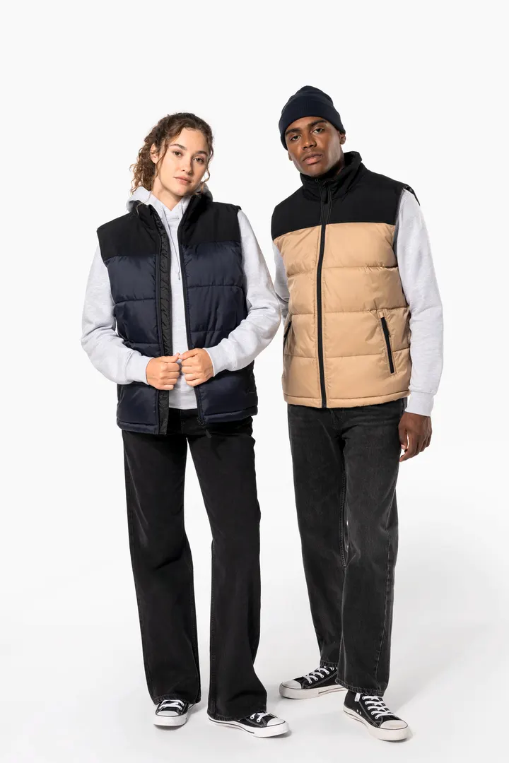 Gesteppter Unisex-Bodywarmer in zwei Farbtönen 27