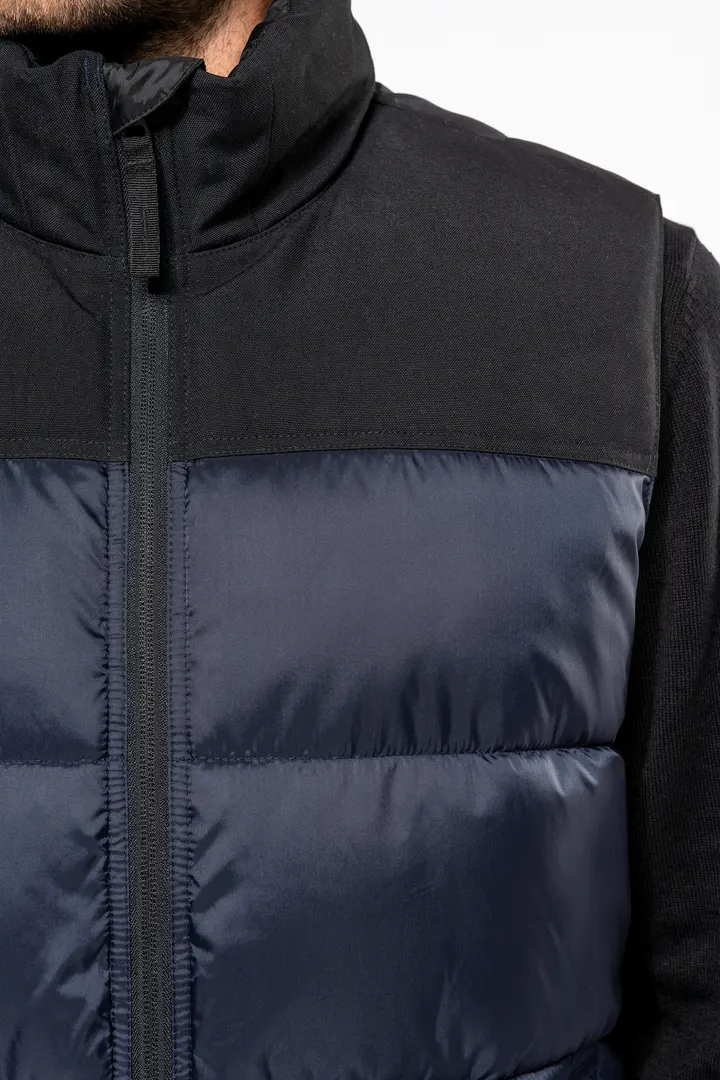 Gesteppter Unisex-Bodywarmer in zwei Farbtönen 38