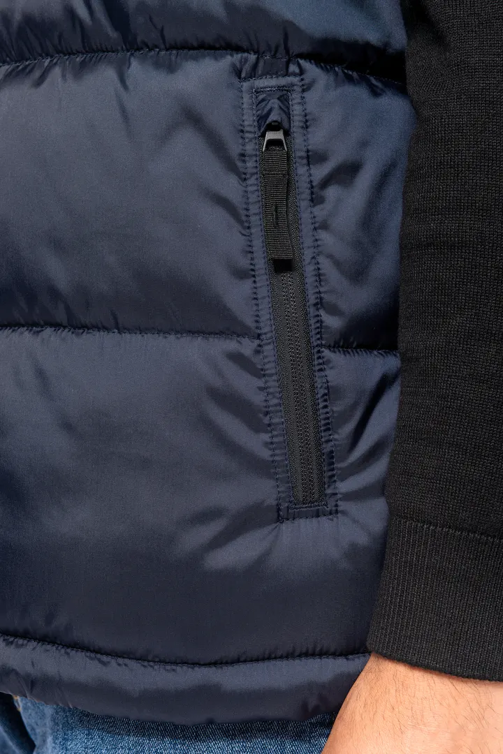 Gesteppter Unisex-Bodywarmer in zwei Farbtönen 39