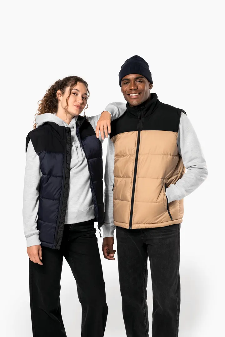 Gesteppter Unisex-Bodywarmer in zwei Farbtönen 29
