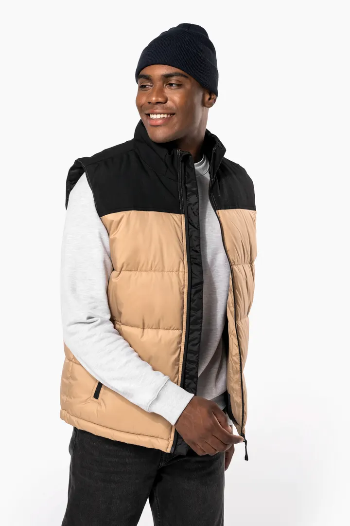 Gesteppter Unisex-Bodywarmer in zwei Farbtönen 3