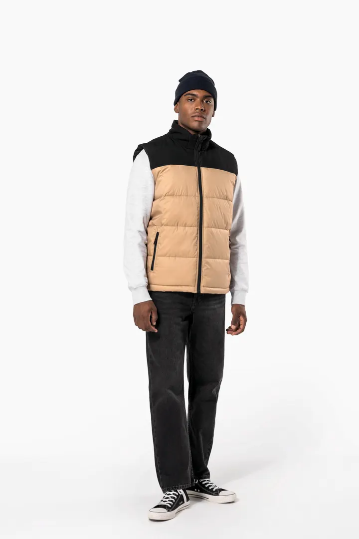 Gesteppter Unisex-Bodywarmer in zwei Farbtönen 5