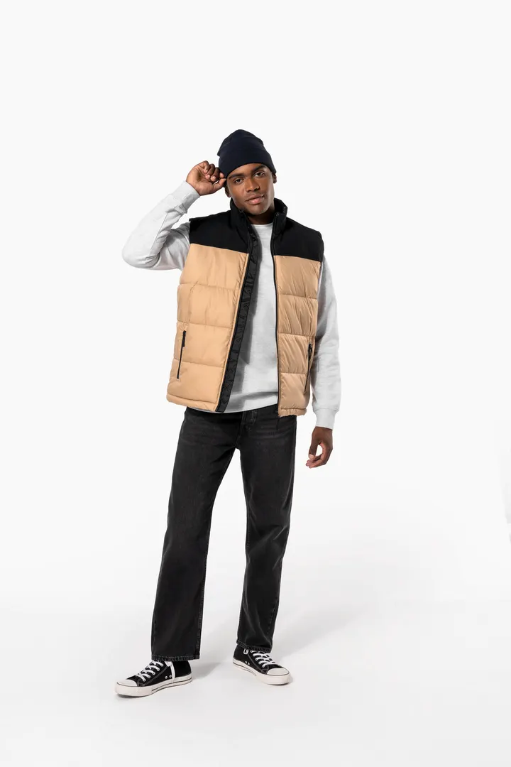 Gesteppter Unisex-Bodywarmer in zwei Farbtönen 11