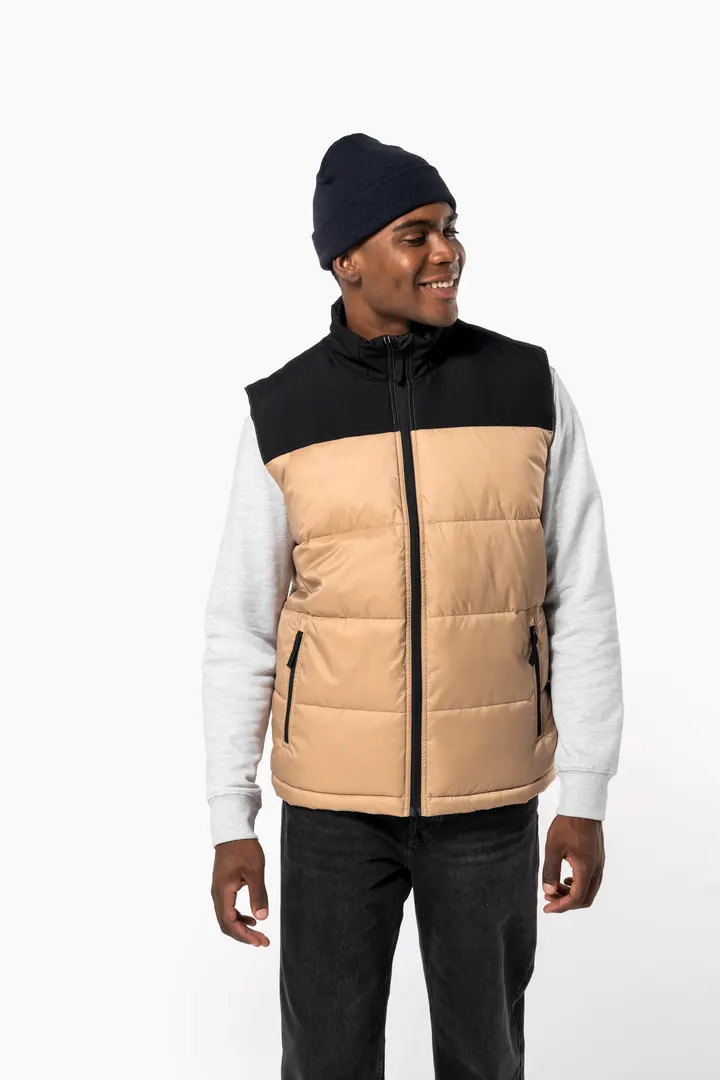 Gesteppter Unisex-Bodywarmer in zwei Farbtönen 1