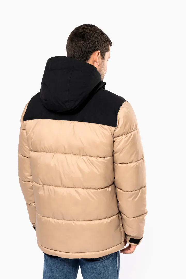 Unisex Steppparka mit Kapuze in zwei Farbtönen 6