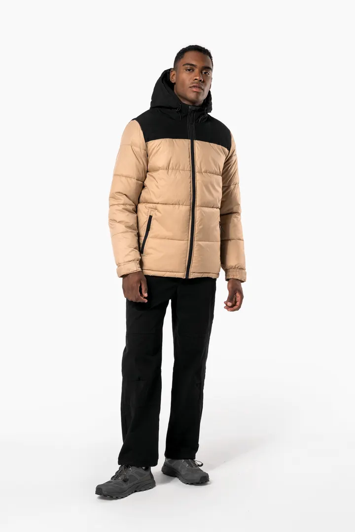 Unisex Steppparka mit Kapuze in zwei Farbtönen 5