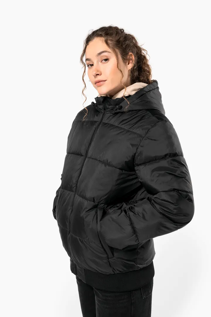 Recycelte Unisex-Ripstop-Jacke mit Kapuze 11