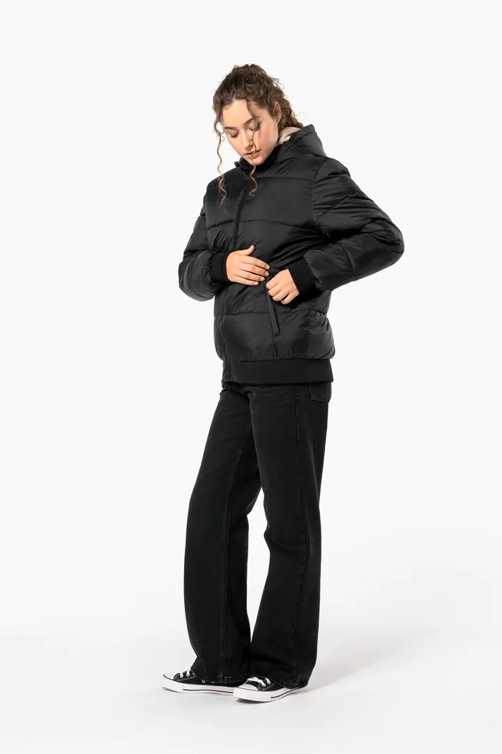 Recycelte Unisex-Ripstop-Jacke mit Kapuze 12