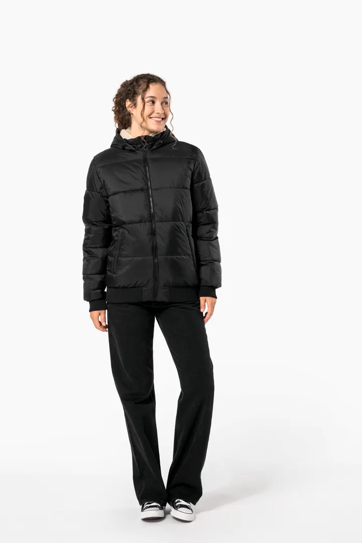 Recycelte Unisex-Ripstop-Jacke mit Kapuze 13