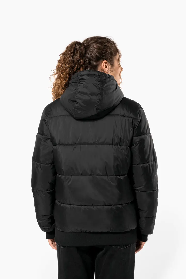 Recycelte Unisex-Ripstop-Jacke mit Kapuze 15