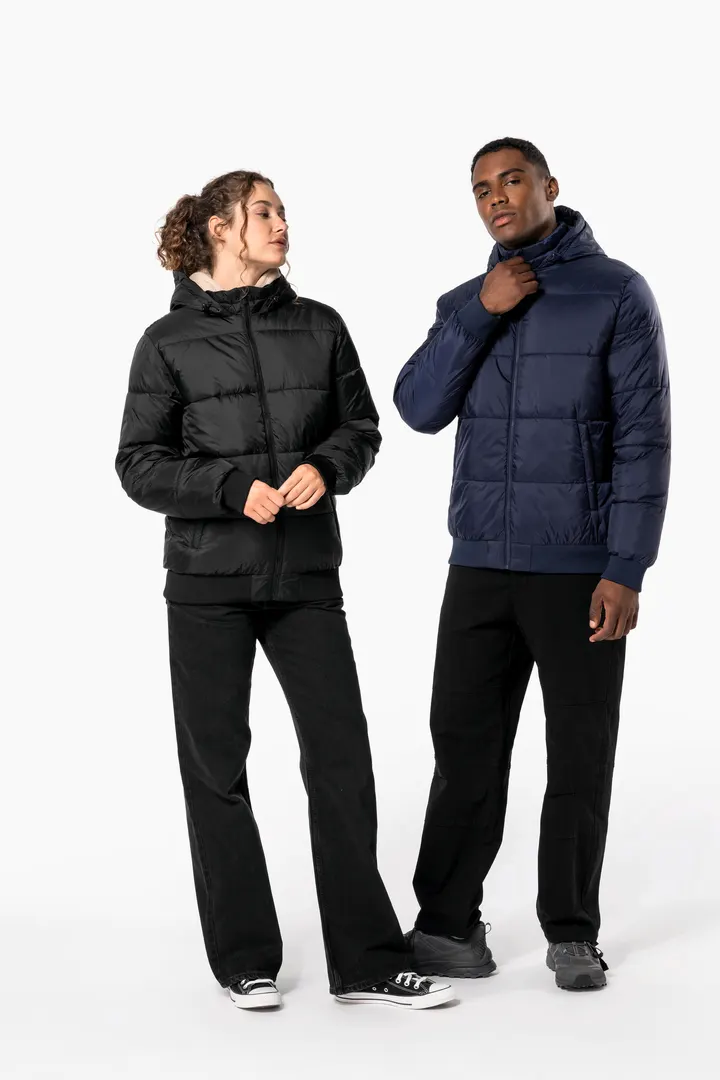 Recycelte Unisex-Ripstop-Jacke mit Kapuze 17
