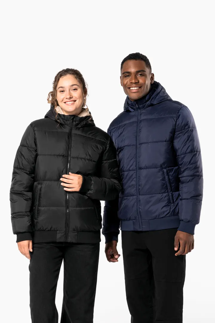 Recycelte Unisex-Ripstop-Jacke mit Kapuze 19