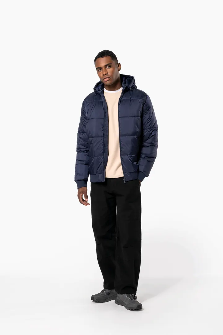 Recycelte Unisex-Ripstop-Jacke mit Kapuze 4