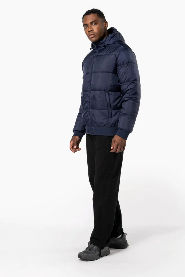 Recycelte Unisex-Ripstop-Jacke mit Kapuze 6
