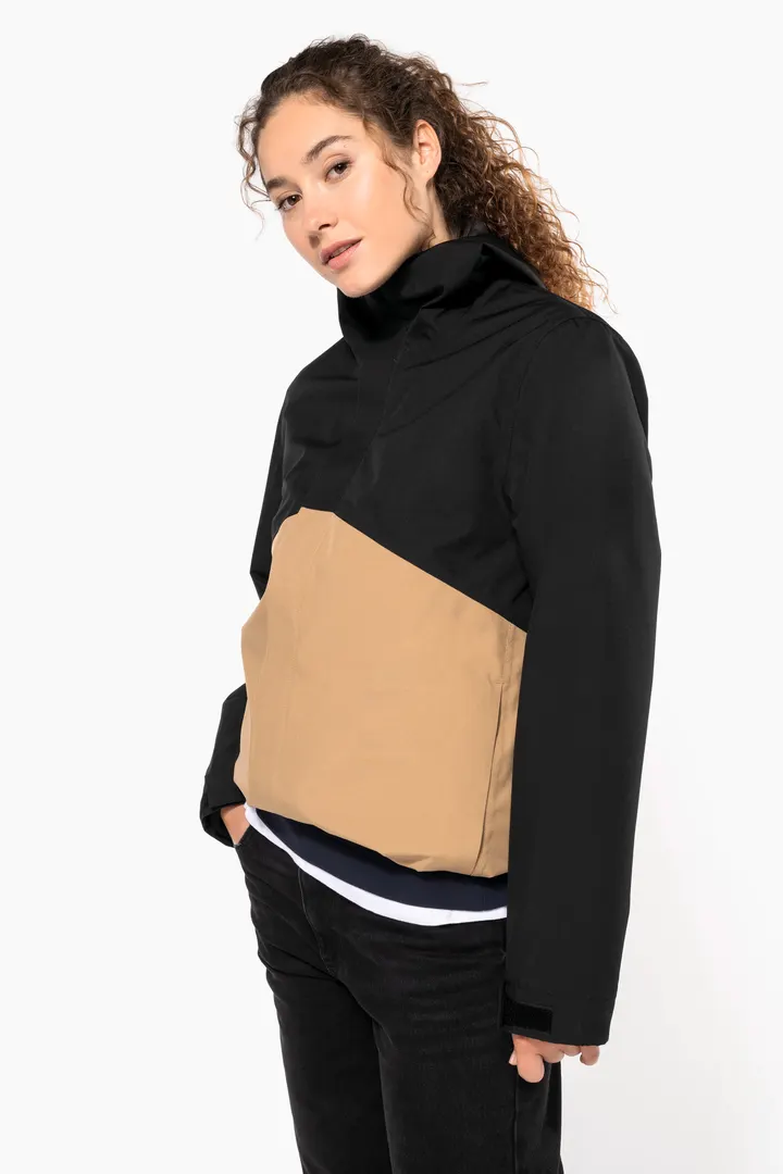 Wasserdichter 3-in-1-Unisex-Parka mit zweifarbiger Kapuze 21