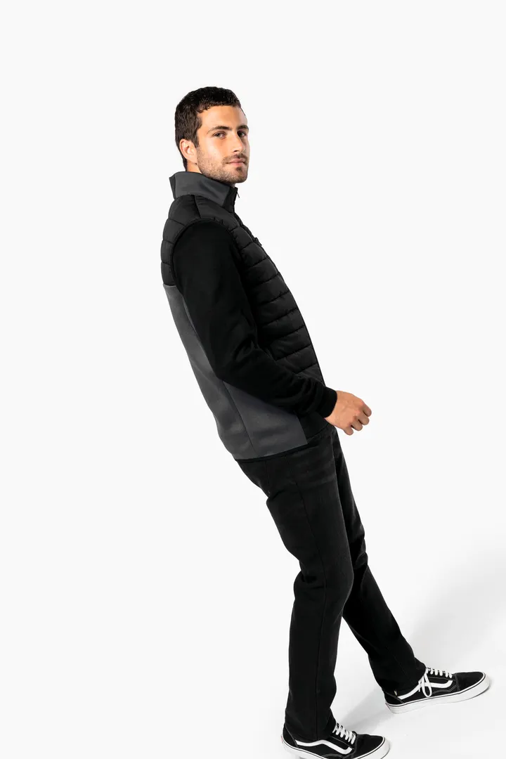 Bodywarmer bi-matière homme 9