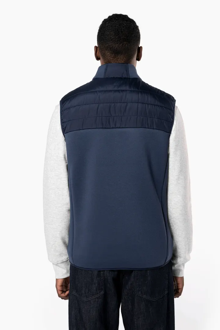 Bodywarmer bi-matière homme 2