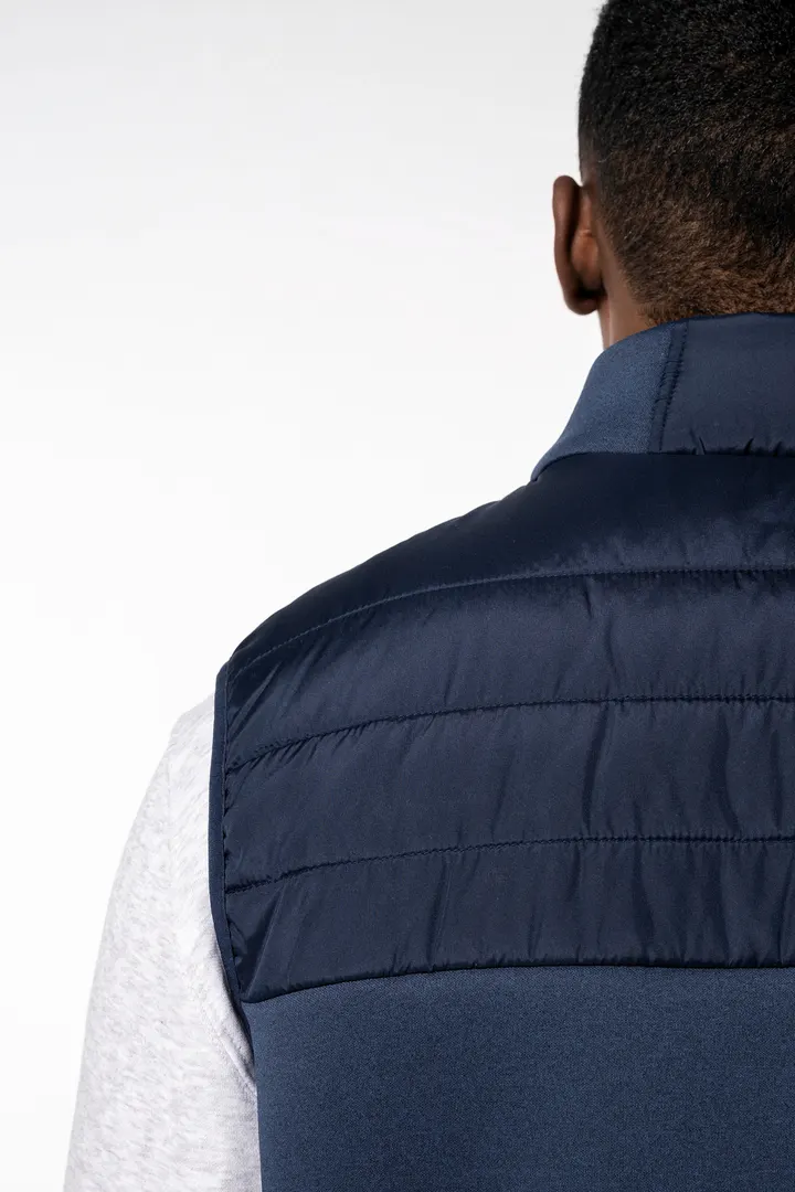 Bodywarmer bi-matière homme 3