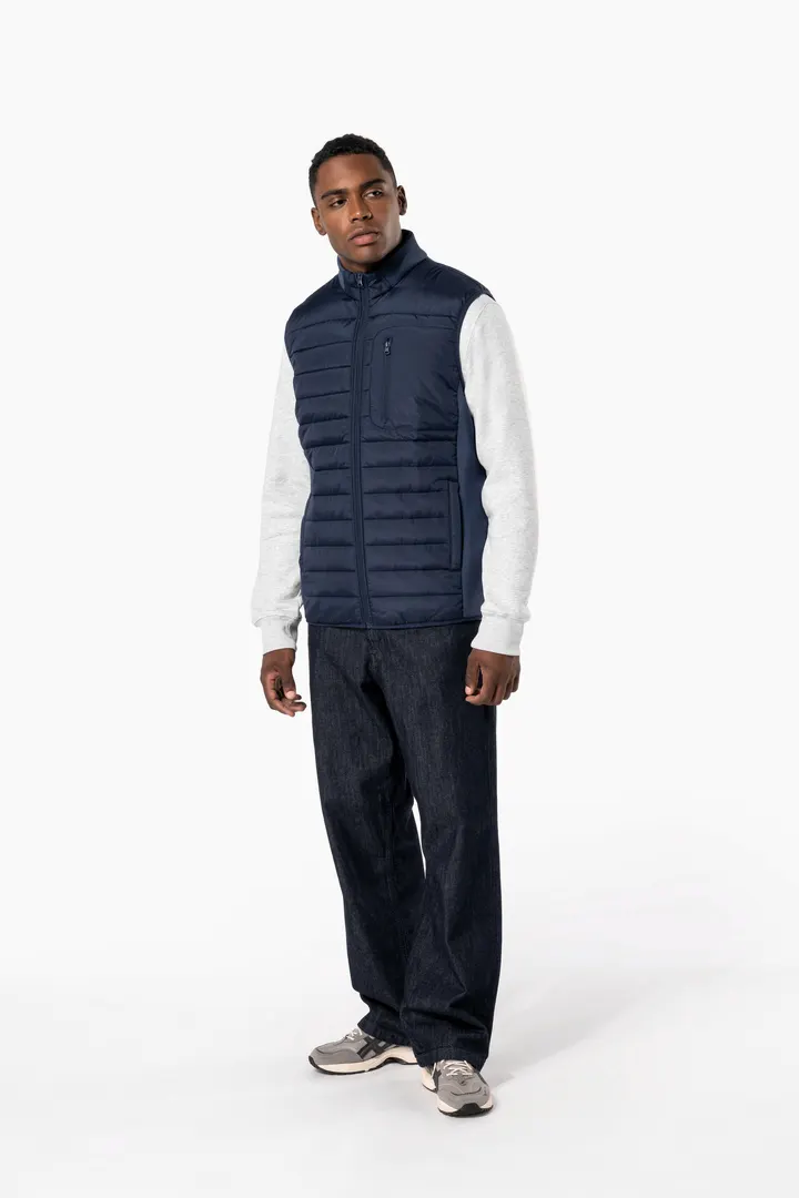 Bodywarmer bi-matière homme 4