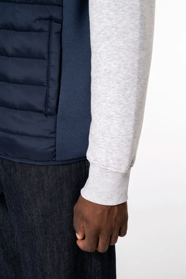 Bodywarmer bi-matière homme 8