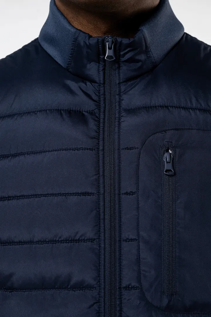 Bodywarmer bi-matière homme 11
