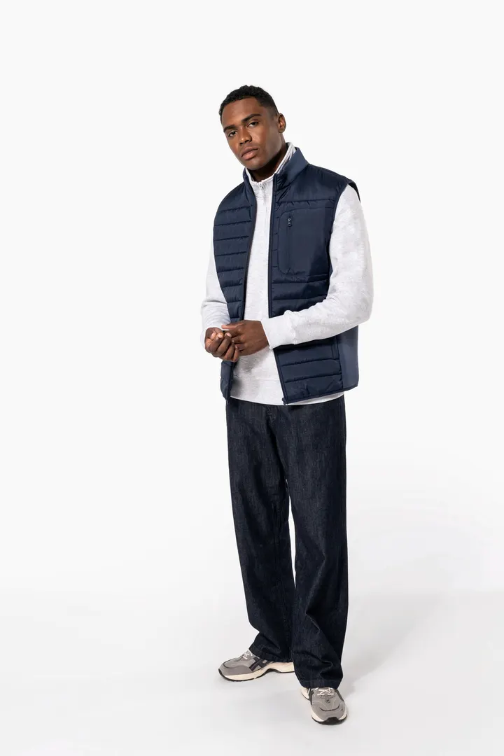 Bodywarmer bi-matière homme 1