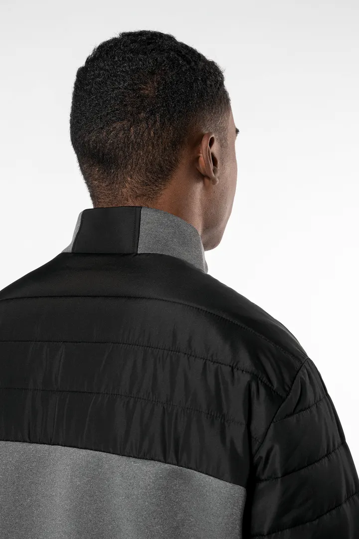 Veste bi-matière homme 10
