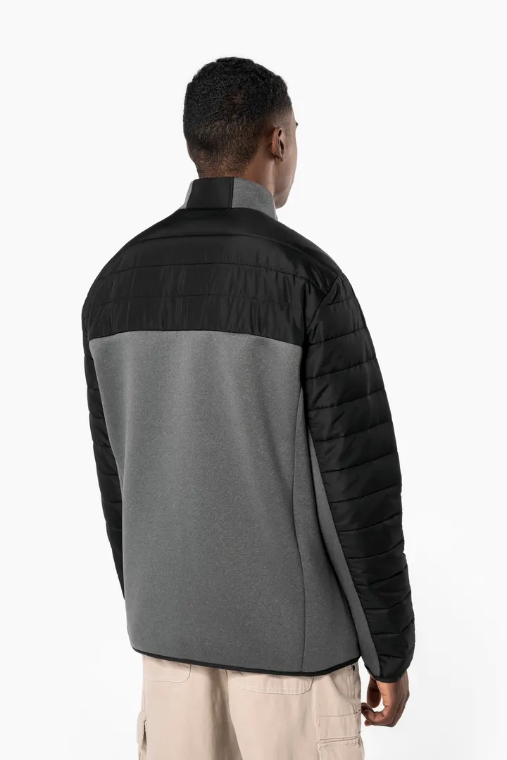 Veste bi-matière homme 5