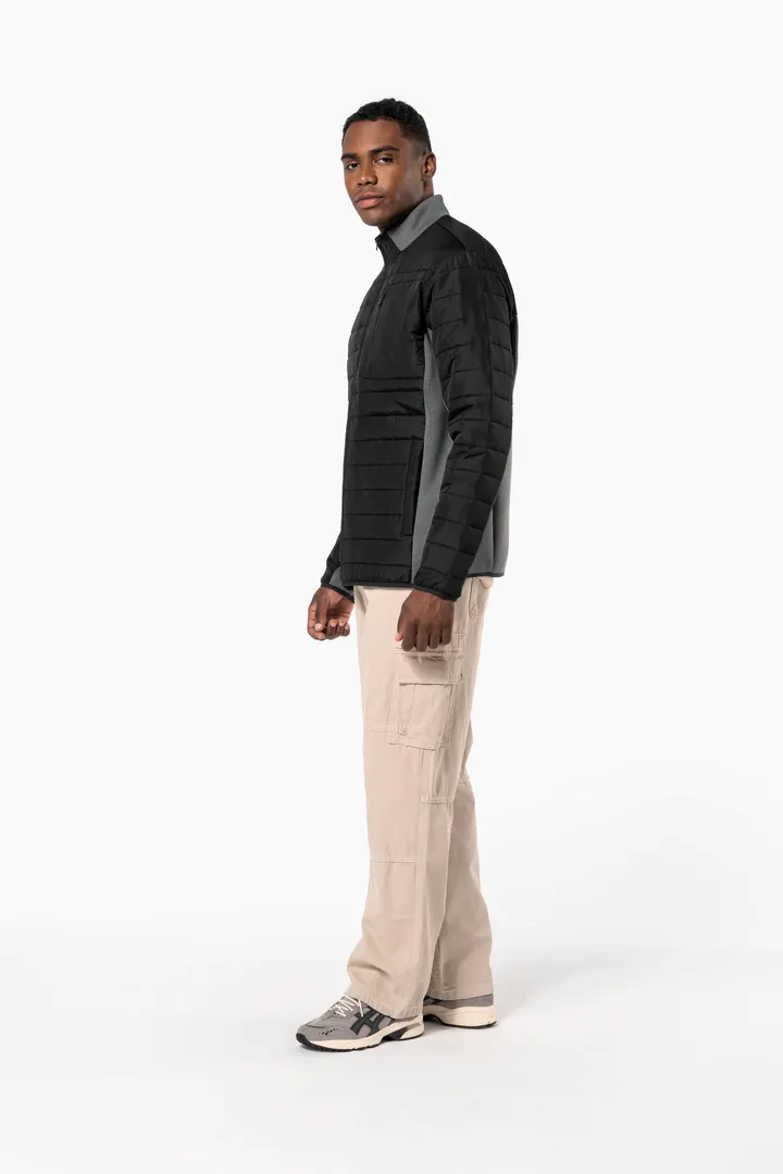 Veste bi-matière homme 6