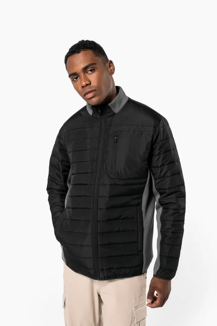 Veste bi-matière homme 7