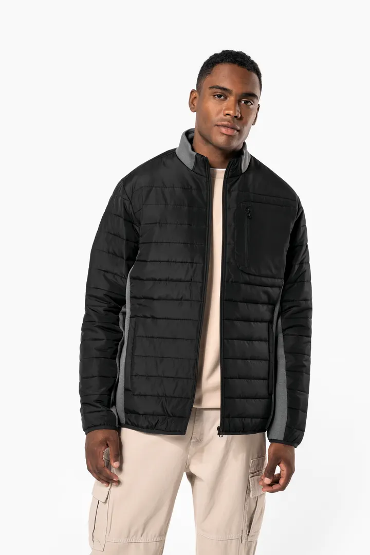 Veste bi-matière homme 8