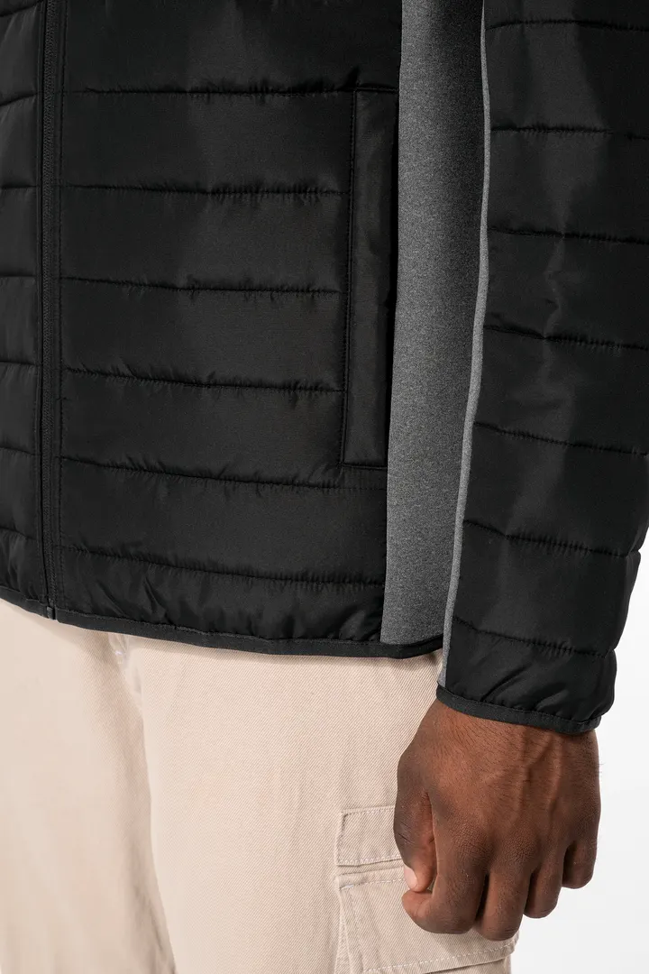 Veste bi-matière homme 1