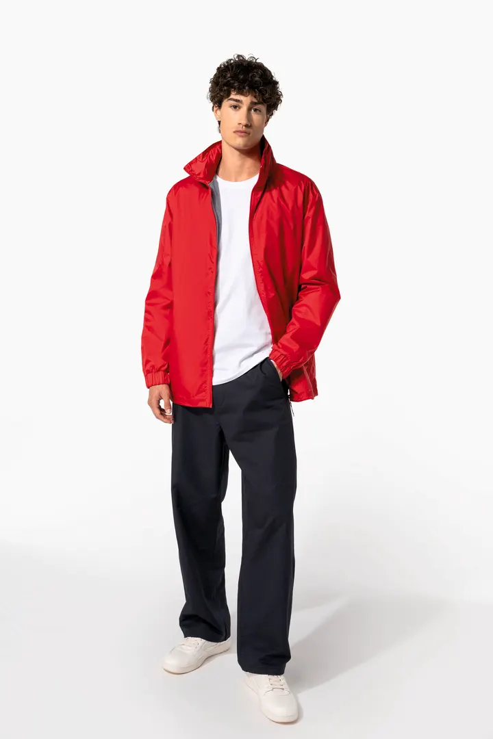 Gefütterte Windjacke für Herren 1